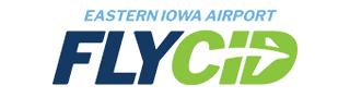 The Eastern Iowa Airport (CID) logo