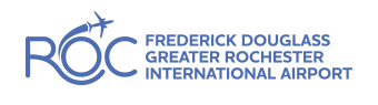 Frederick Douglass Greater Rochester International Airport logo